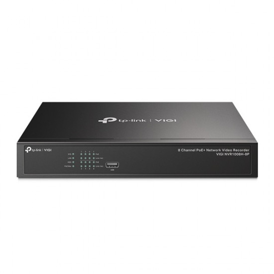 TP-LINK VIGI 8 csatornás POE+ NVR video recorder