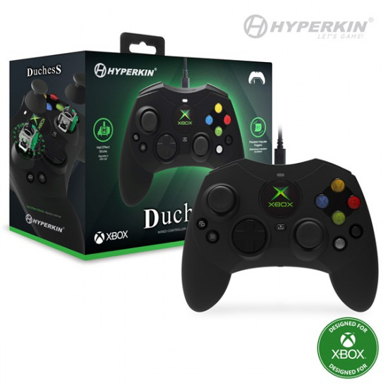 HYPERKIN Duchess Xbox Series|One/Windows 11|10 fekete Xbox liszenszelt Vezetékes kontroller, Fekete HYPERKIN Duchess Xbox Series|One/Windows 11|10 fekete Xbox liszenszelt Vezetékes kontroller, Fekete
