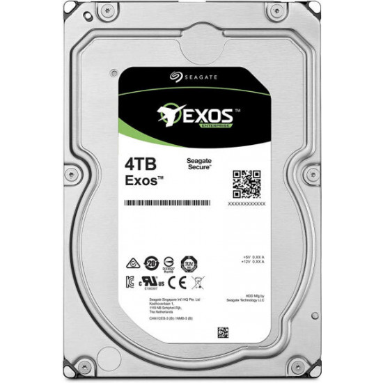 Seagate Exos 4TB 7E10 3,5 SATA szerver winchester (ST4000NM000B)