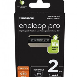 Panasonic Eneloop BK-4HCDE/2BE AAA 930mAh mikro ceruza akku 2db/csomag