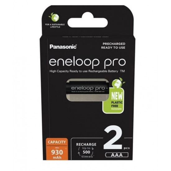 Panasonic Eneloop BK-4HCDE/2BE AAA 930mAh mikro ceruza akku 2db/csomag