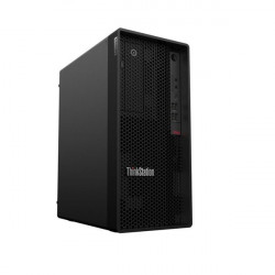 Lenovo ThinkStation P340 Tower /i5-10500/16GB/256GB M.2 SSD/Wifi/WIN PRO COA fekete asztali számítógép