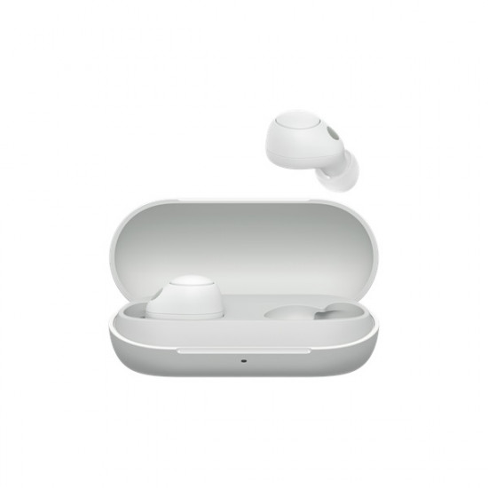 Sony True Wireless Bluetooth zajszürős fehér fülhallgató (WFC700NW.CE7)