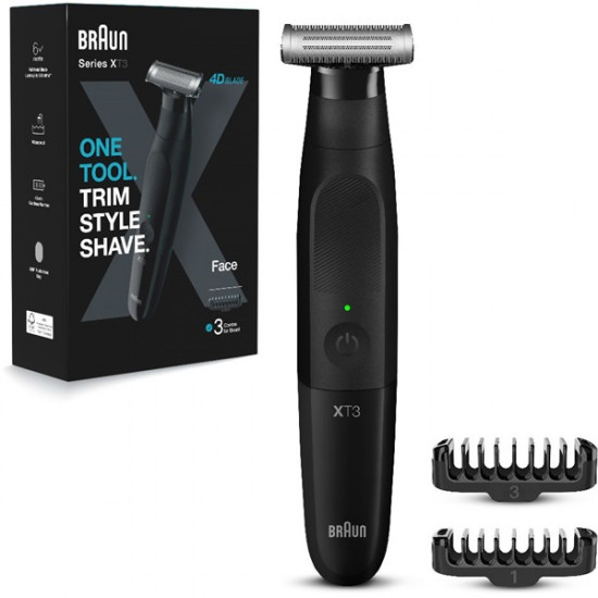 Braun Series XT3100 borotva,trimmelő,formázó férfi borotva (10AS490161)