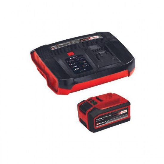 Einhell 4-6 Ah 18V Power X-Change & 6A Boostcharger Starter-Kit akku+töltő szett (4512143)