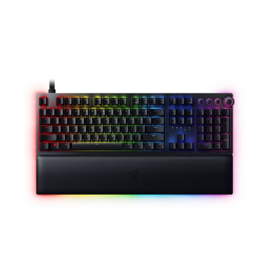 Razer Huntsman V2 UK fekete analog switch gamer billentyűzet (RZ03-03610300-R3W1)