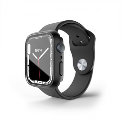 Next One Apple Watch 41mm tok átlátszó-fekete (AW-41-BLK-CASE)