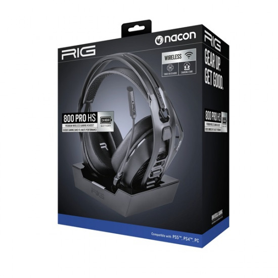 Nacon RIG 800 PRO HS PS5 fekete gamer headset (2808590)