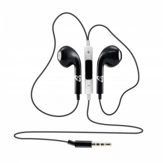 Sbox IEP-204B mikrofonos fülhallgató fekete
