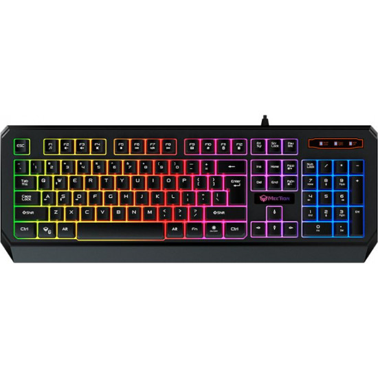 KEY-Meetion RGB USB fekete billentyűzet (MT-K9320)