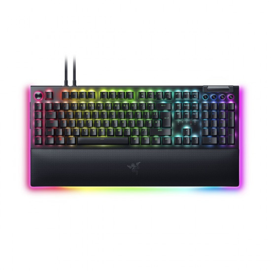 Razer BlackWidow V4 Pro UK fekete yellow switch gamer billentyűzet (RZ03-04682000-R3W1)