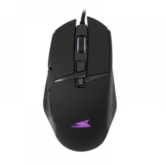 Baracuda W029913 RAPTOR-B, BGM-051B gamer egér,8D, fekete, 6400 dpi (BGM-051B)