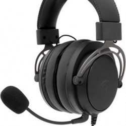White Shark GORILLA-B/G, GH-2341-B/G gamer fejhallgató, fekete/ezüst, (3.5 Jack)