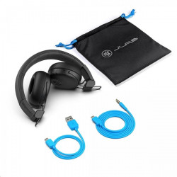 JLab Studio aktív zajszűrős fekete Bluetooth fejhallgató (IEUHBASTUDIOANCRBLK4)