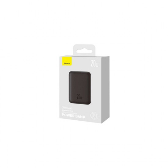 Baseus P10059002113-00 Mini Wireless 20W fekete power bank Baseus P10059002113-00 Mini Wireless 20W fekete power bank