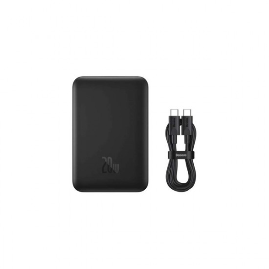 Baseus P10059002113-00 Mini Wireless 20W fekete power bank Baseus P10059002113-00 Mini Wireless 20W fekete power bank