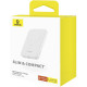Baseus P10064101223-00 MagPro Magnetic 5000mAh 20W MagSafe fehér power bank Baseus P10064101223-00 MagPro Magnetic 5000mAh 20W MagSafe fehér power bank