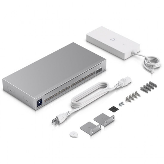 Ubiquiti USW-Pro-Max-16-PoE 12port GbE LAN PoE 4x2.5GbE Multi-Gigabit LAN PoE 2xSFP+ port L3 menedzselhető switch Ubiquiti USW-Pro-Max-16-PoE 12port GbE LAN PoE 4x2.5GbE Multi-Gigabit LAN PoE 2xSFP+ port L3 menedzselhető switch