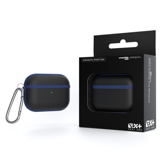 Next One Shield AirPods Pro tok kék-szürke (APPRO-TPU-BLU) Next One Shield AirPods Pro tok kék-szürke (APPRO-TPU-BLU)