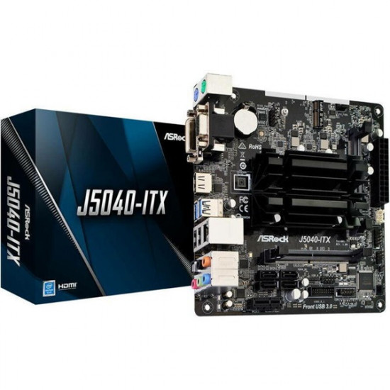 ASROCK J5040-ITX INTEL J5040, mITX Alaplap