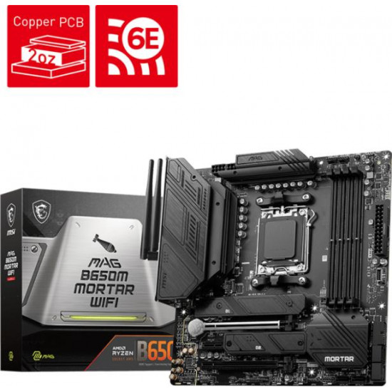 MSI B650M MORTAR WIFI MAG alaplap