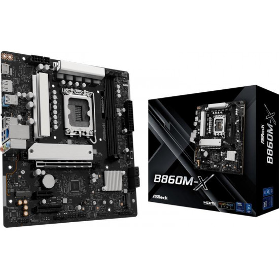 ASRock B860M-X alaplap ASRock B860M-X alaplap
