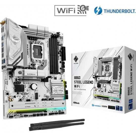 Asrock B860 Steel Legend WiFi alaplap Asrock B860 Steel Legend WiFi alaplap
