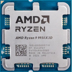 AMD Ryzen 9 9950X3D 4.3GHz/16C/128M Tray OEM processzor