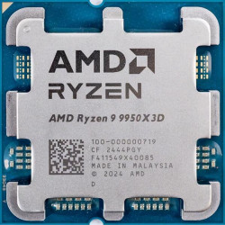 AMD Ryzen 9 9950X3D 4.3GHz/16C/128M Tray OEM processzor