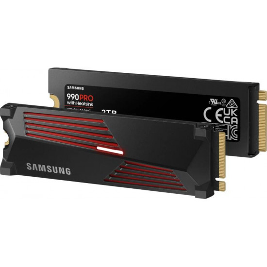 Samsung 990 PRO 2TB M.2  PCIe 4.0 Heatsink SSD