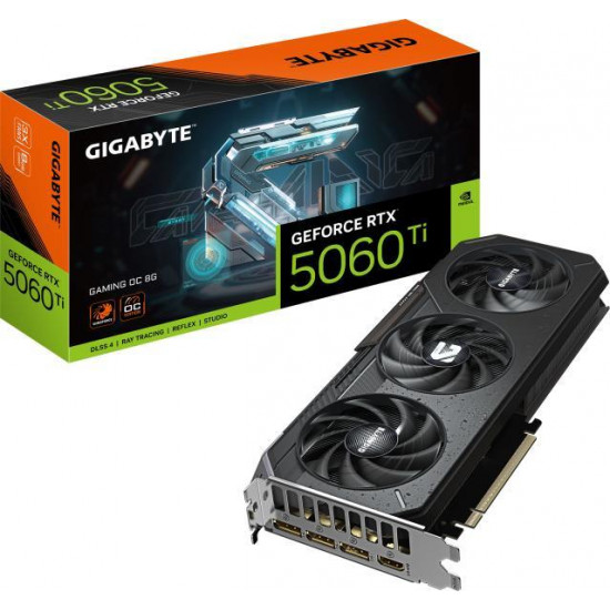 Gigabyte RTX 5060 Ti 8GD6 Gaming OC 8G videokártya Gigabyte RTX 5060 Ti 8GD6 Gaming OC 8G videokártya