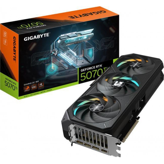 Gigabyte RTX 5070 Ti 16GD6 Gaming OC 16G videokártya Gigabyte RTX 5070 Ti 16GD6 Gaming OC 16G videokártya