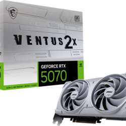 MSI RTX 5070 GAMING Ventus 2X OC White 12GB GDDR7 videokártya