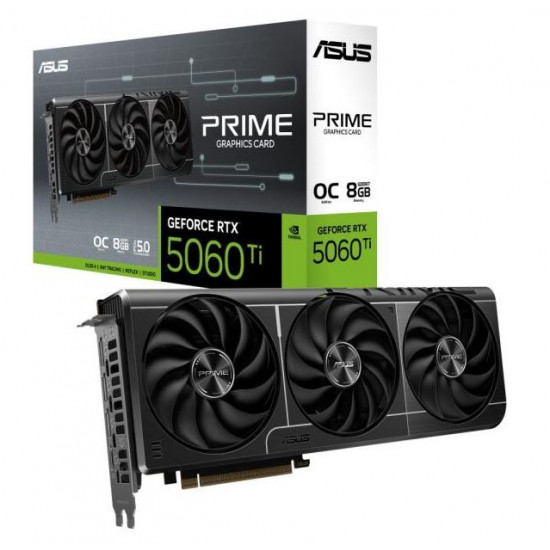 Asus RTX 5060 Ti  PRIME OC 8GB GDDR7 videokártya (PRIME-RTX5060TI-O8G)