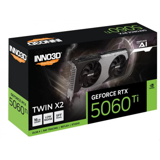 Inno3D RTX 5060 Ti 16GD7 Twin X2 videokártya Inno3D RTX 5060 Ti 16GD7 Twin X2 videokártya