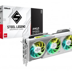 Asrock RX 9070 XT 16GD6 STEEL LEGEND videokártya