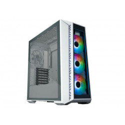 COOLER MASTER MasterBox 520 Tápegység nélkül, Fehér Üvegfalú Ház Midi ATX