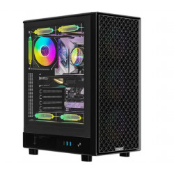 Formula Mana Dynamic fekete Ablakos mATX ház