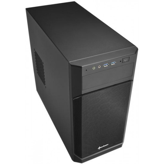 Sharkoon V1000 táp nélküli Micro-ATX ház fekete (4044951013951)