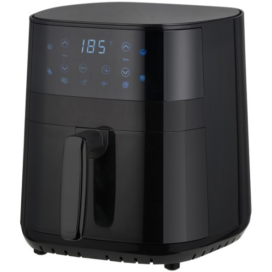 TOO AF-350-B-1400 W fekete 3,2 L forrólevegős sütő (air fryer/airfryer) digitális vezérléssel TOO AF-350-B-1400 W fekete 3,2 L forrólevegős sütő (air fryer/airfryer) digitális vezérléssel