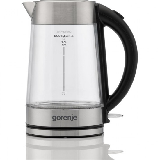 Gorenje K17GDWII 1,7 L-es üveg vízforraló Gorenje K17GDWII 1,7 L-es üveg vízforraló