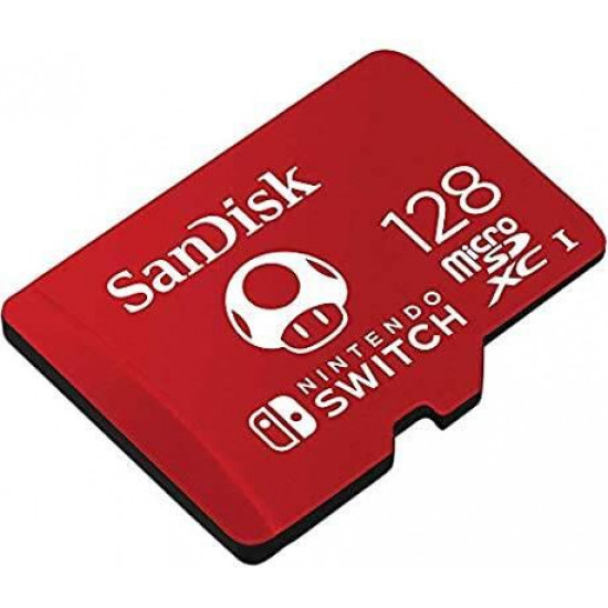 Sandisk 128GB SD micro (SDXC Class 10 UHS-I U3) Nintendo Switch memória kártya