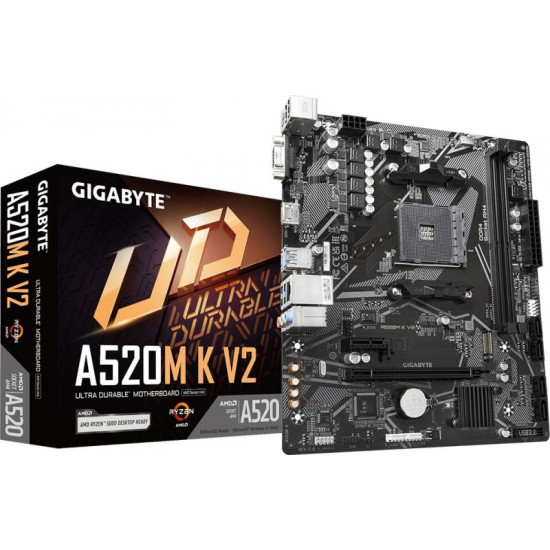 Gigabyte A520M K V2 alaplap