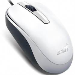 GENIUS Vezetékes egér optikai DX-120, USB, 1000dpi, Fehér (DX_120_USB_WHITE)