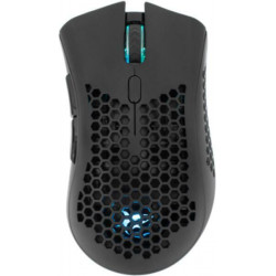 White Shark LIONEL-B, WGM-5012B vezeték nélküli gamer egér, fekete, 10000 dpi (WS WGM-5012B)