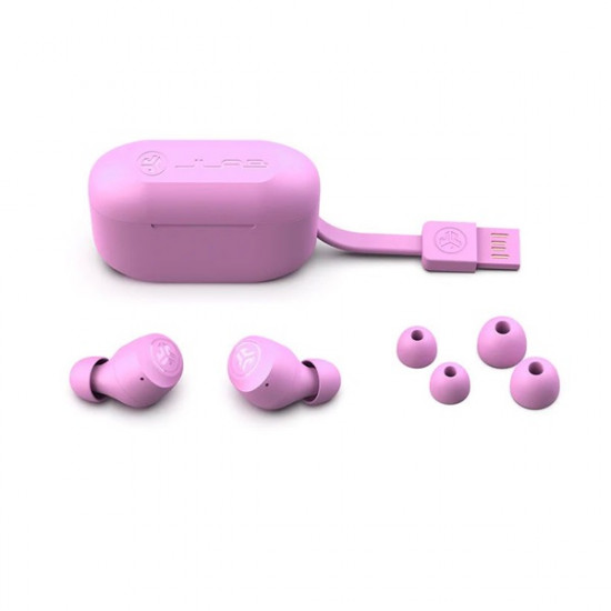 JLab Go Air Pop True Wireless Bluetooth rózsaszín fülhallgató (IEUEBGAIRPOPRPNK124)