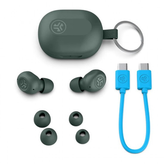 JLab JBuds Mini True Wireless Bluetooth szürke fülhallgató (IEUEBJBMINIRSGE124)