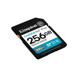 KINGSTON Canvas Go Plus 256GB SDXC Gen4 200R C10 UHS-I U3 V30 Memóriakártya