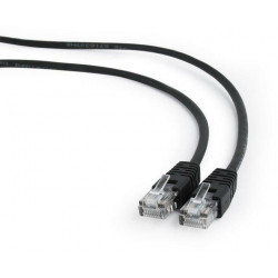 Gembird Cablexpert UTP CAT5e patch kábel 2m fekete  (PP12-2M/BK)