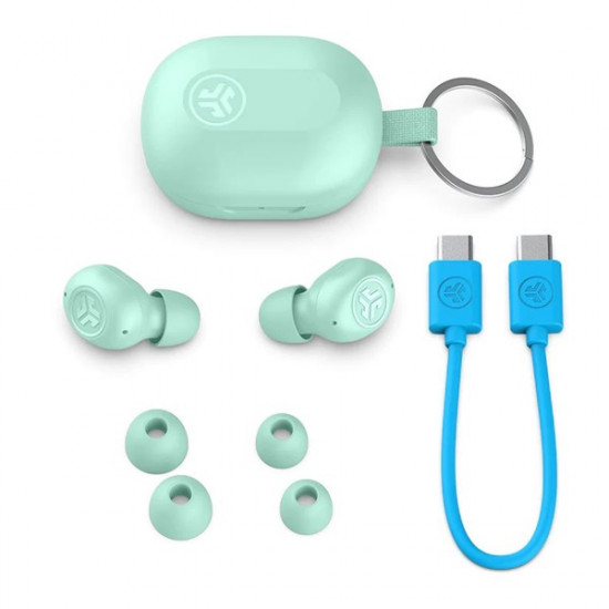 JLab JBuds Mini True Wireless Bluetooth menta fülhallgató (IEUEBJBMINIRMNT124)